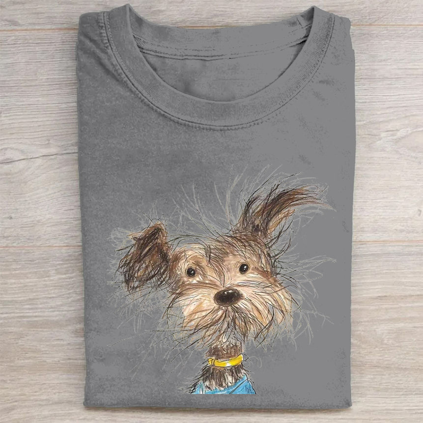 The Cute Dog Vintage T-shirt