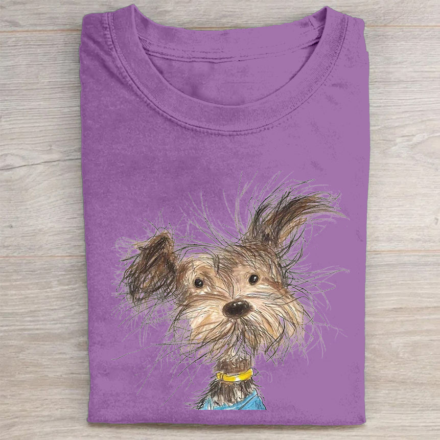 The Cute Dog Vintage T-shirt