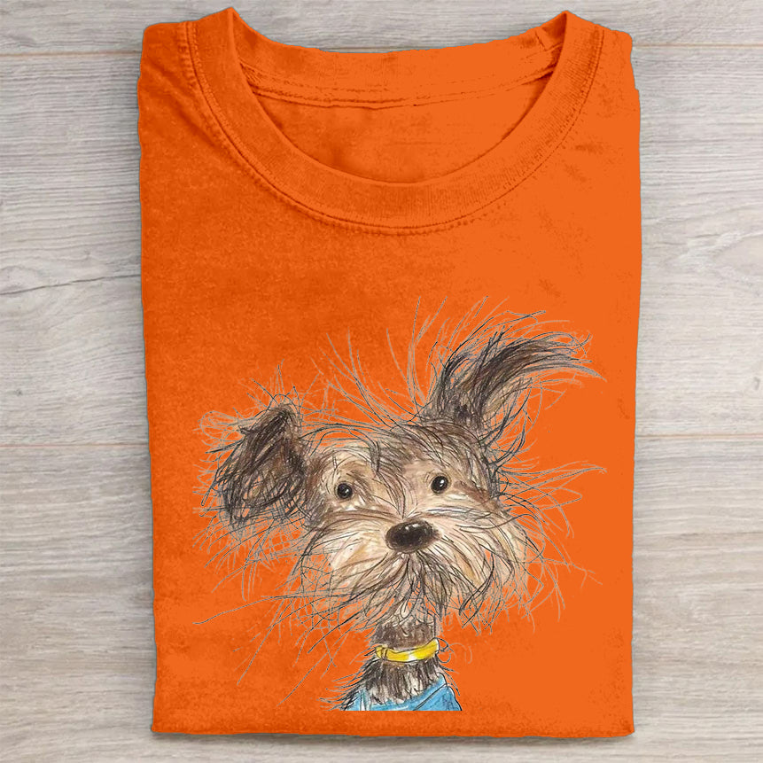The Cute Dog Vintage T-shirt