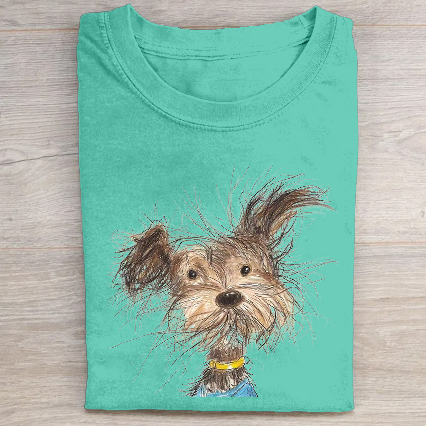 The Cute Dog Vintage T-shirt
