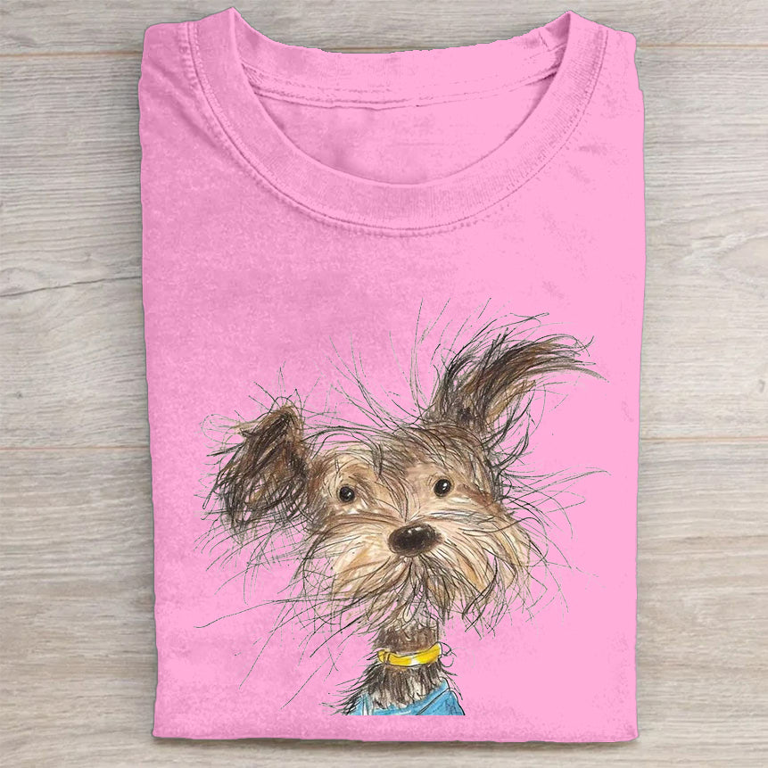 The Cute Dog Vintage T-shirt