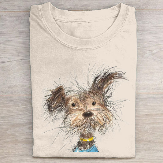 The Cute Dog Vintage T-shirt