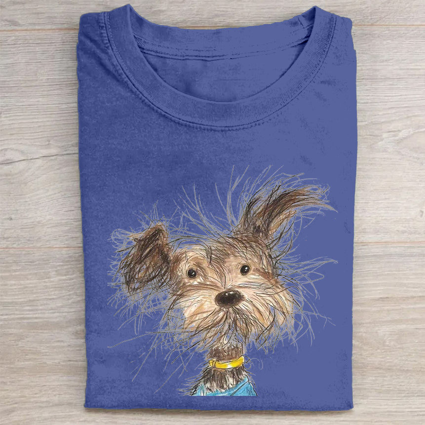 The Cute Dog Vintage T-shirt