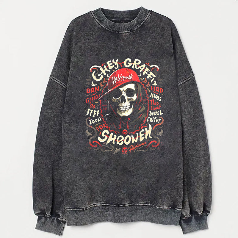 Heygraff Creativity Acid Wash T-Shirt