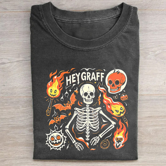 Heygraff Creativity Acid Wash T-Shirt