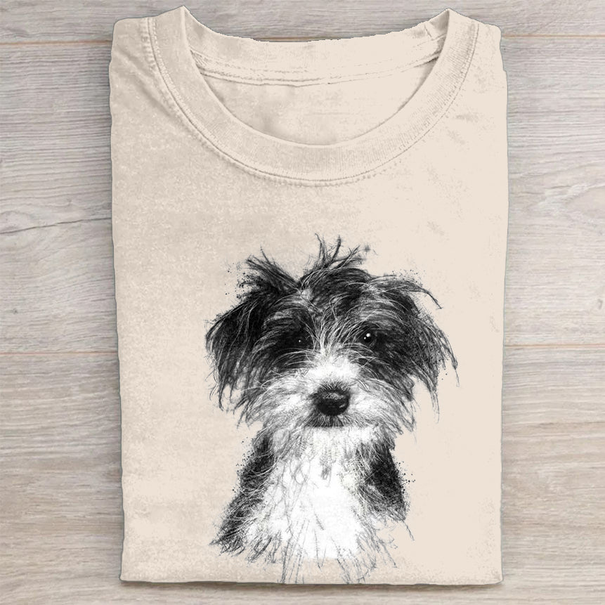 The Cute Dog Vintage T-shirt