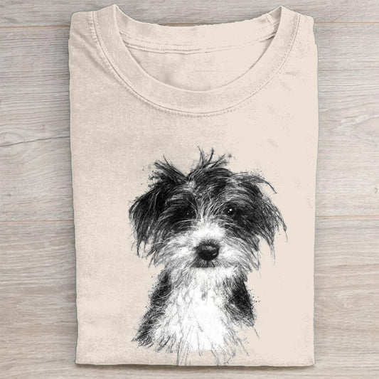 The Cute Dog Vintage T-shirt
