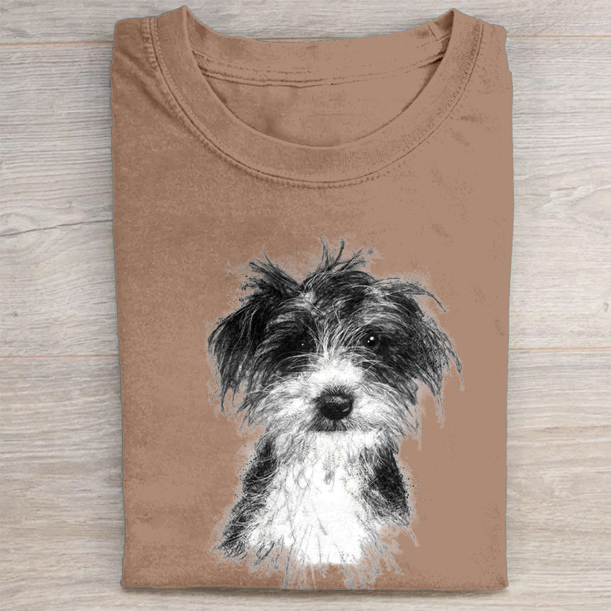 The Cute Dog Vintage T-shirt
