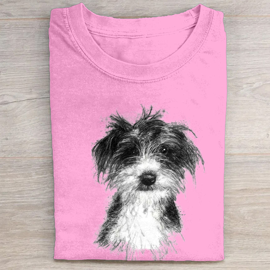 The Cute Dog Vintage T-shirt
