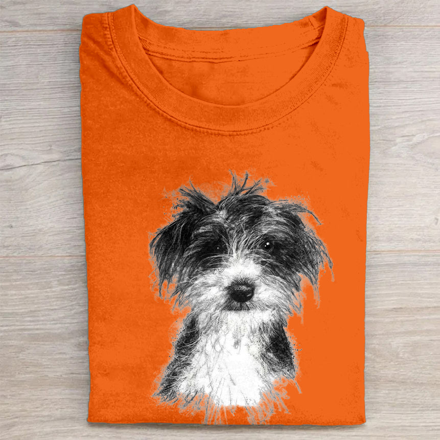 The Cute Dog Vintage T-shirt