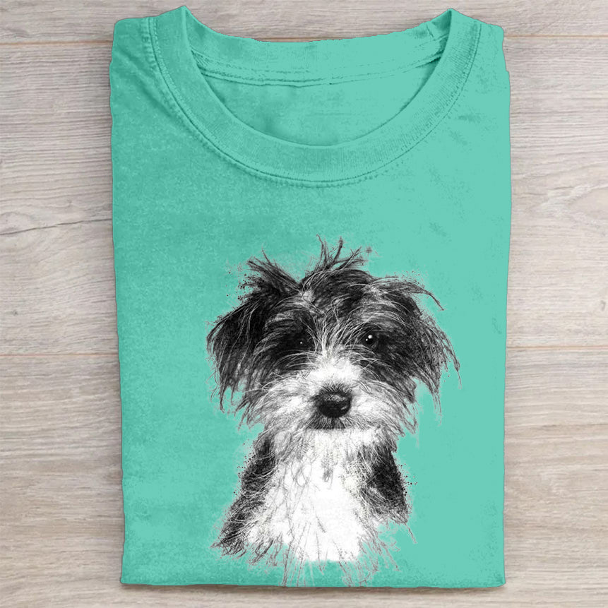 The Cute Dog Vintage T-shirt