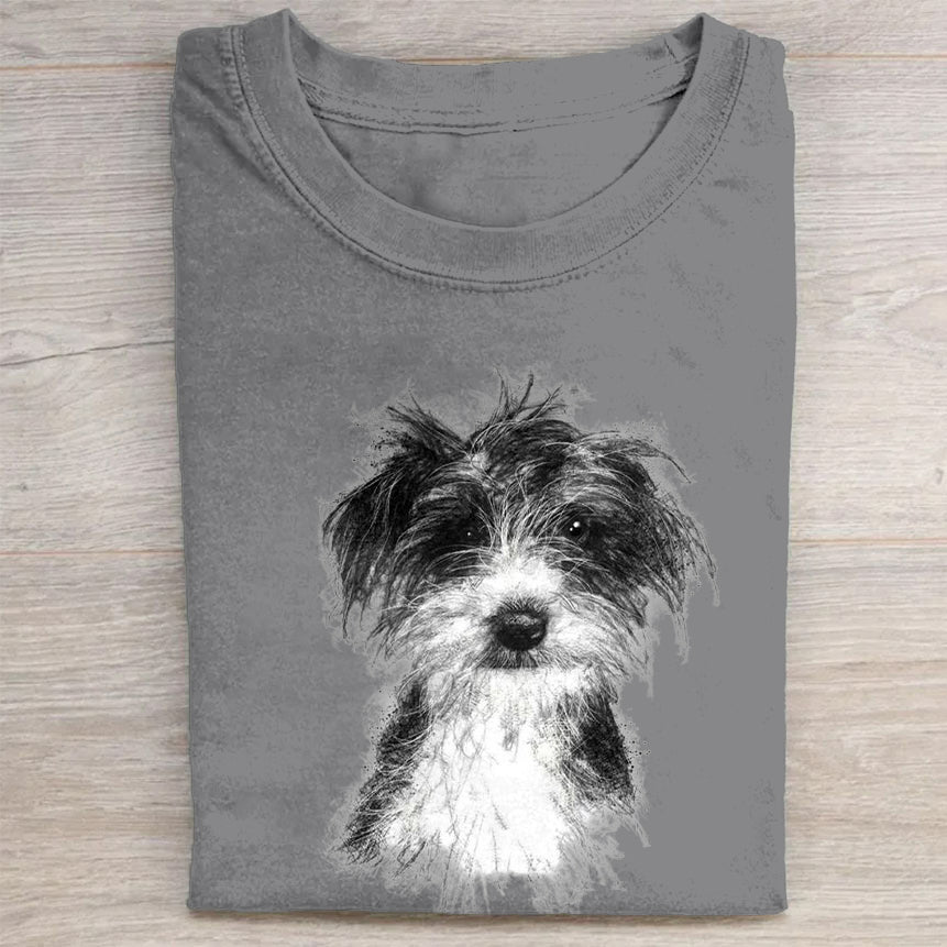 The Cute Dog Vintage T-shirt