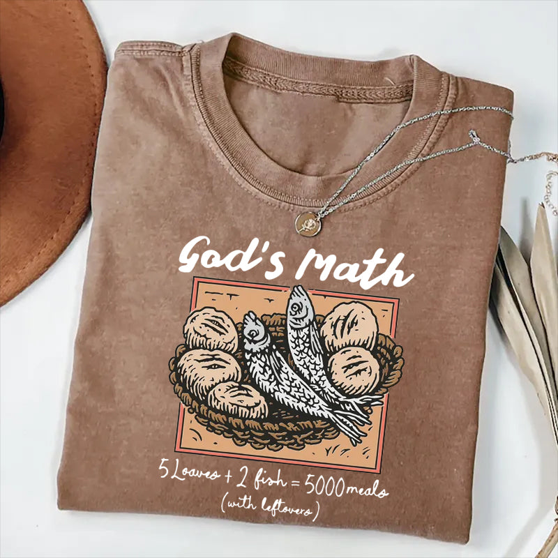God's Math Christian T-shirt
