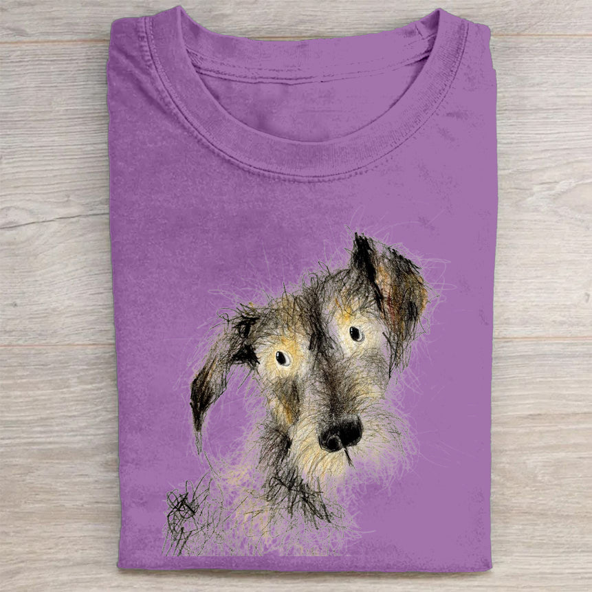 The Cute Dog Vintage T-shirt