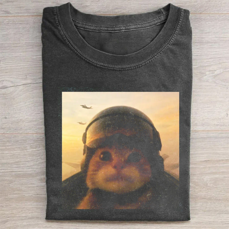 FUNNY CAT T-SHIRT