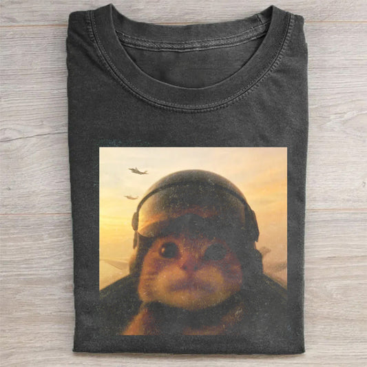 FUNNY CAT T-SHIRT