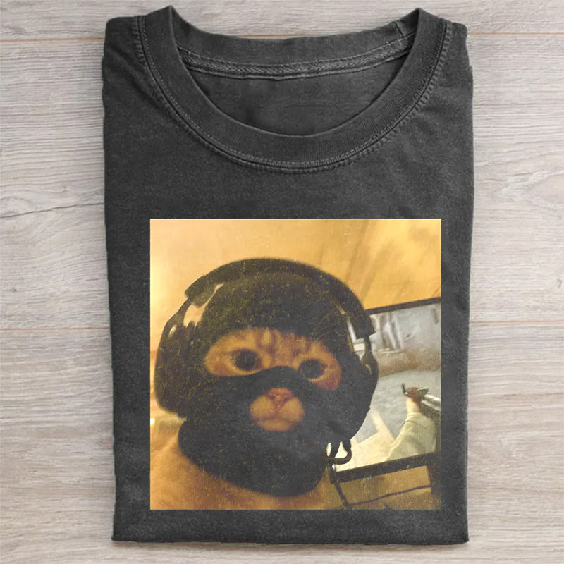FUNNY CAT T-SHIRT