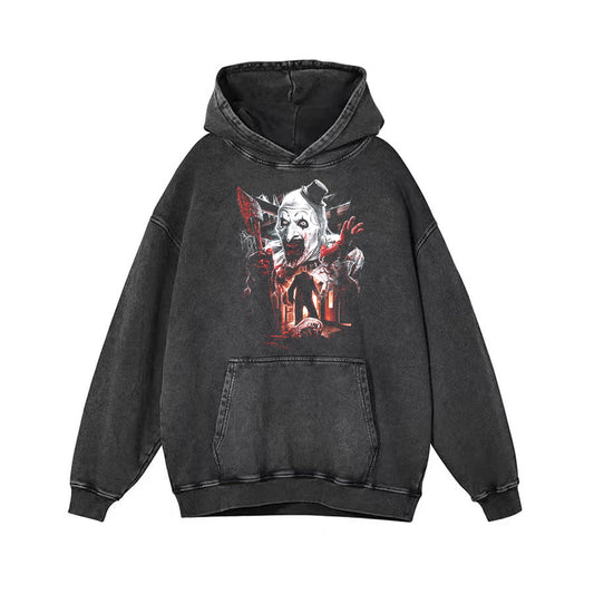 Retro Christmas Horror Movies Hoodie