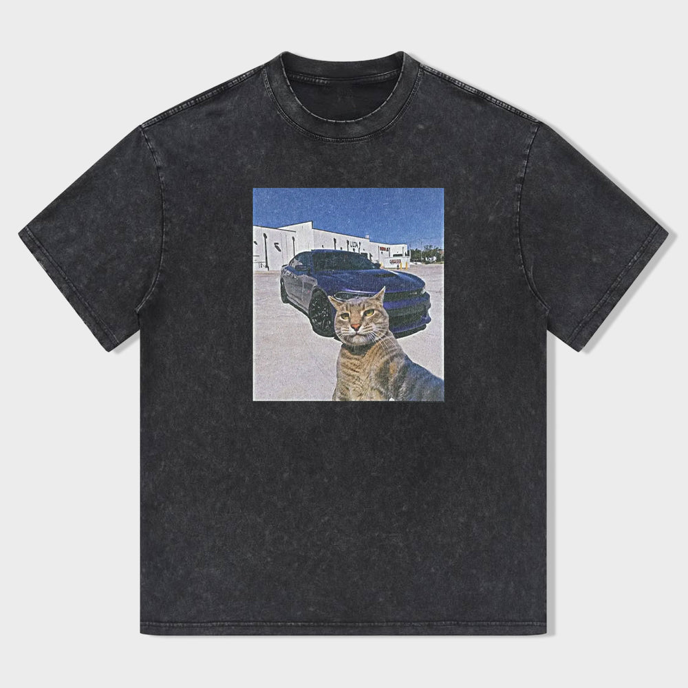 WACKY CAT T-SHIRT