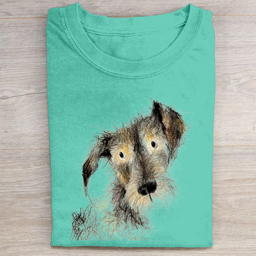 The Cute Dog Vintage T-shirt