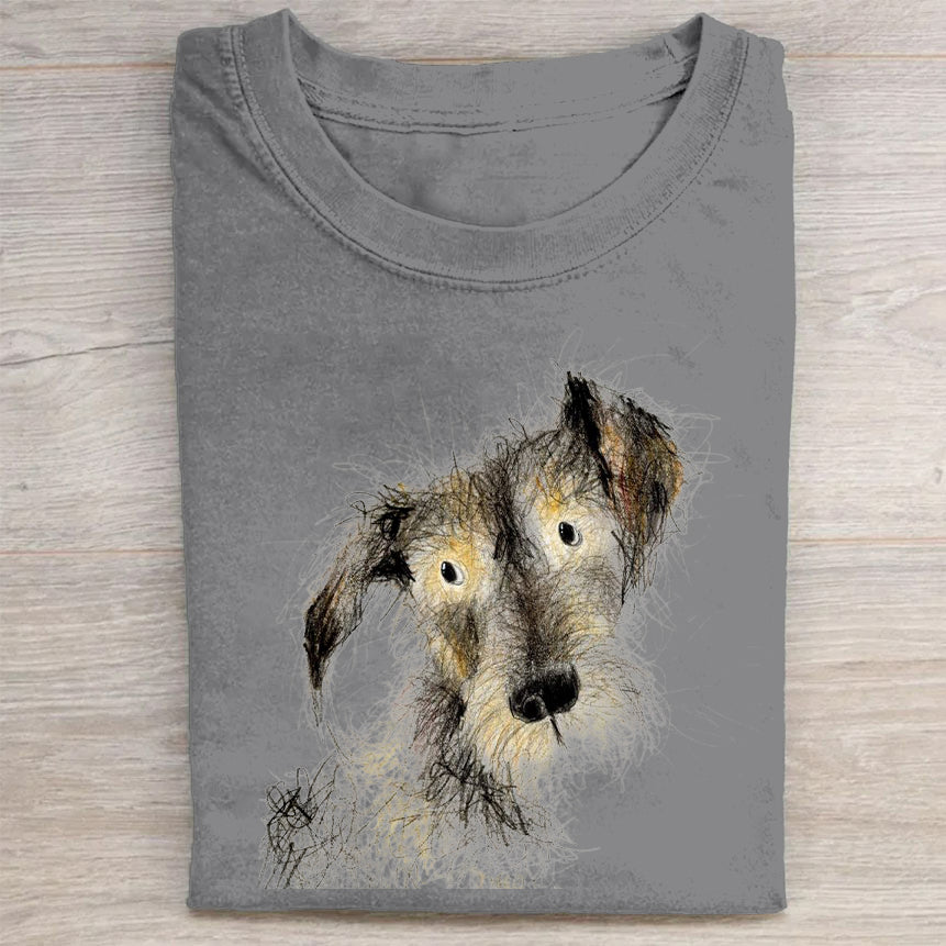 The Cute Dog Vintage T-shirt