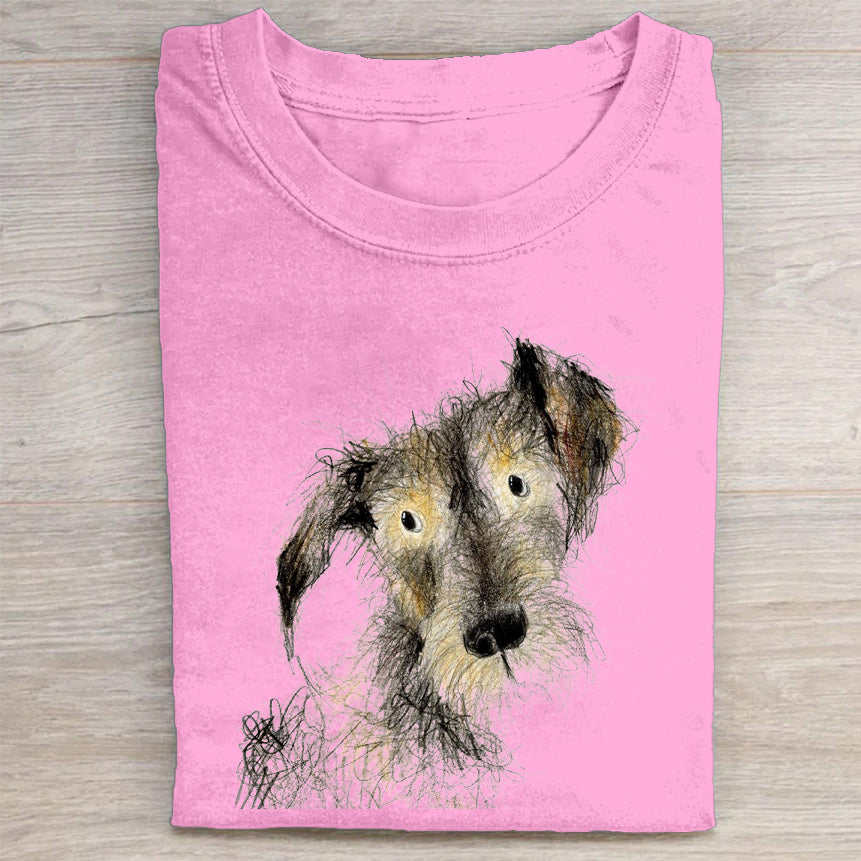 The Cute Dog Vintage T-shirt
