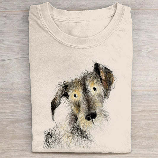 The Cute Dog Vintage T-shirt