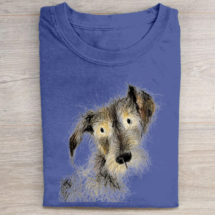 The Cute Dog Vintage T-shirt