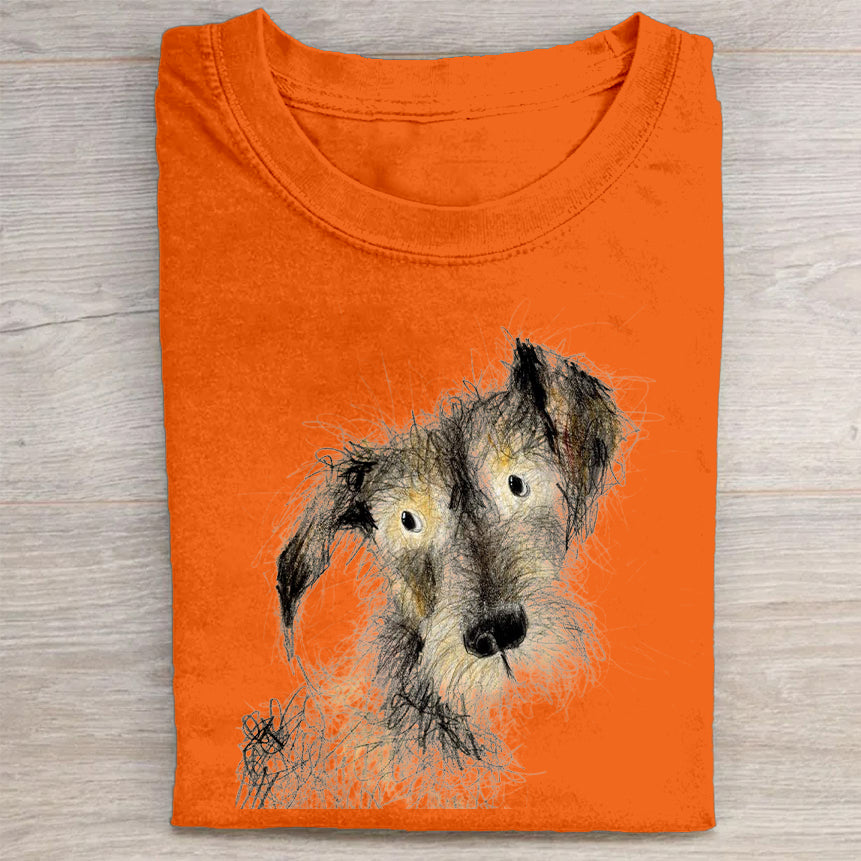 The Cute Dog Vintage T-shirt