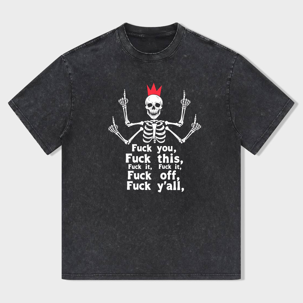 Skeleton Graphic T-Shirt