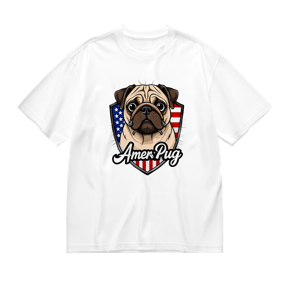 American Pug Graphic T-Shirt