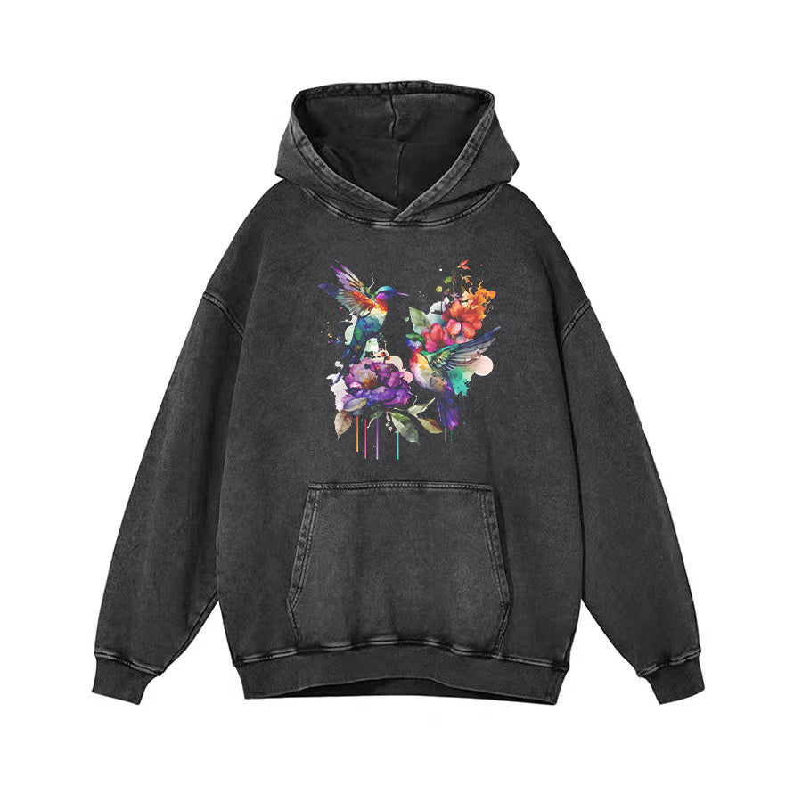 Bird Watercolor Shirt - heygraff