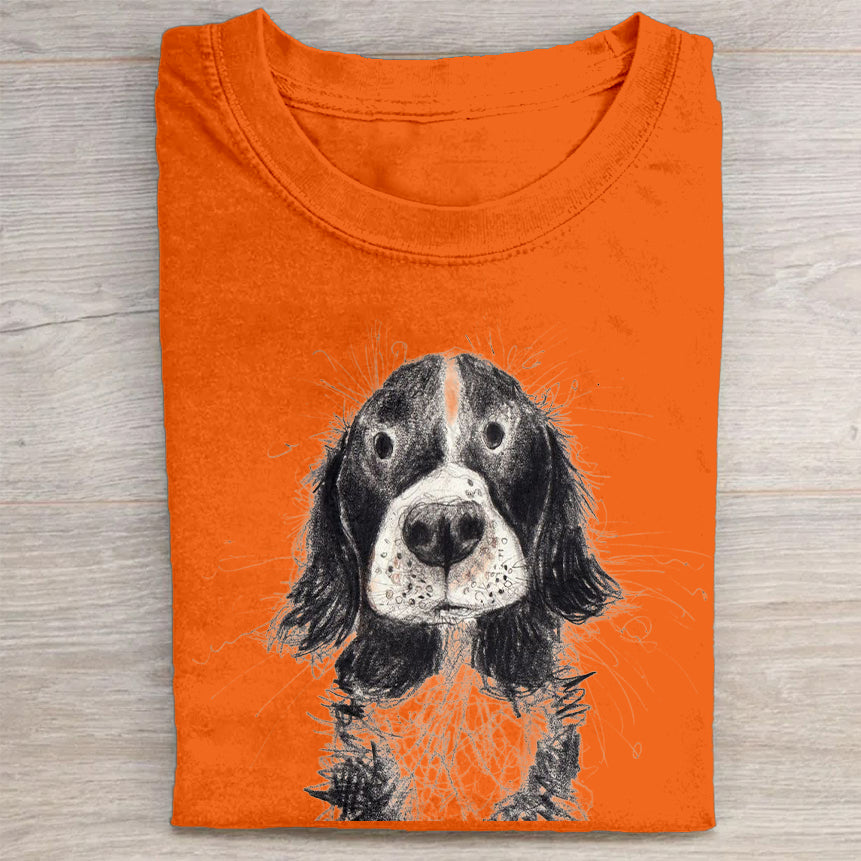 The Cute Dog Vintage T-shirt