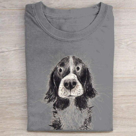 The Cute Dog Vintage T-shirt