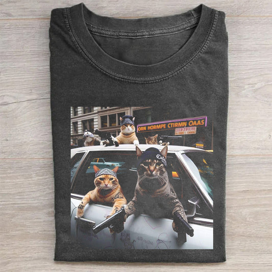 OUTLAW CAT T-SHIRT