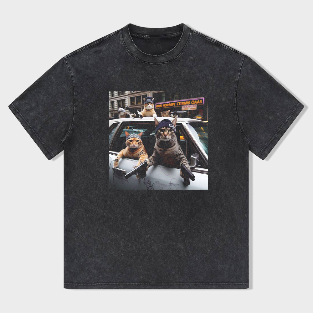 OUTLAW CAT T-SHIRT