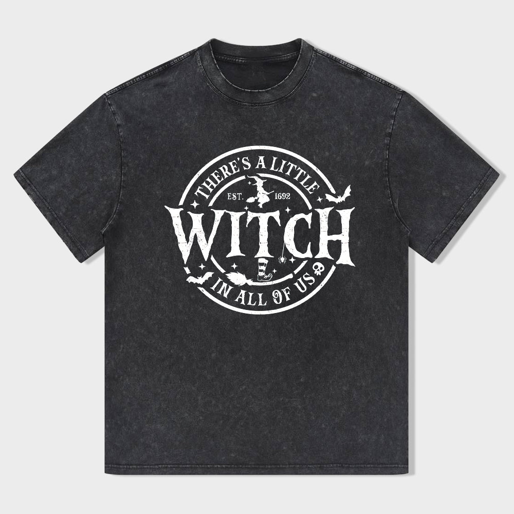 There's a little witch in all of us shirt