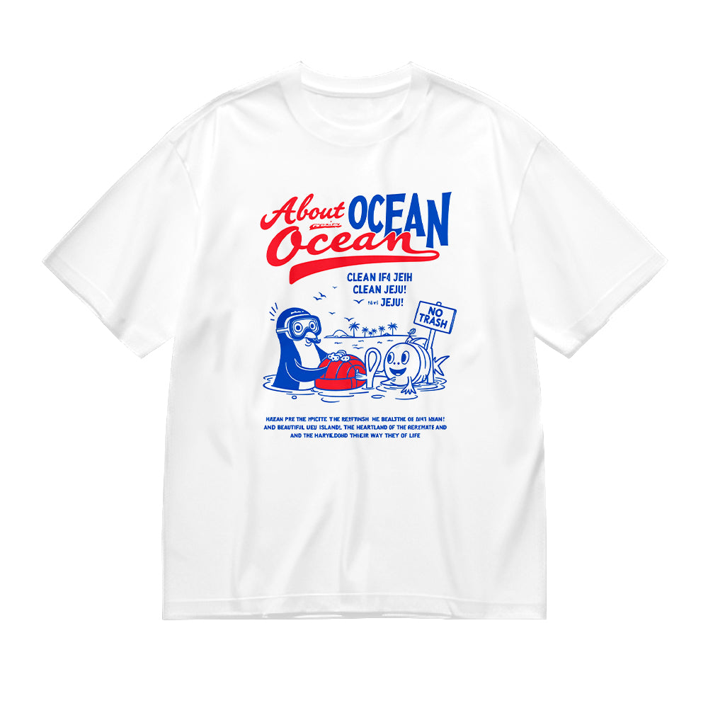 About Ocean Graphic T-Shirt
