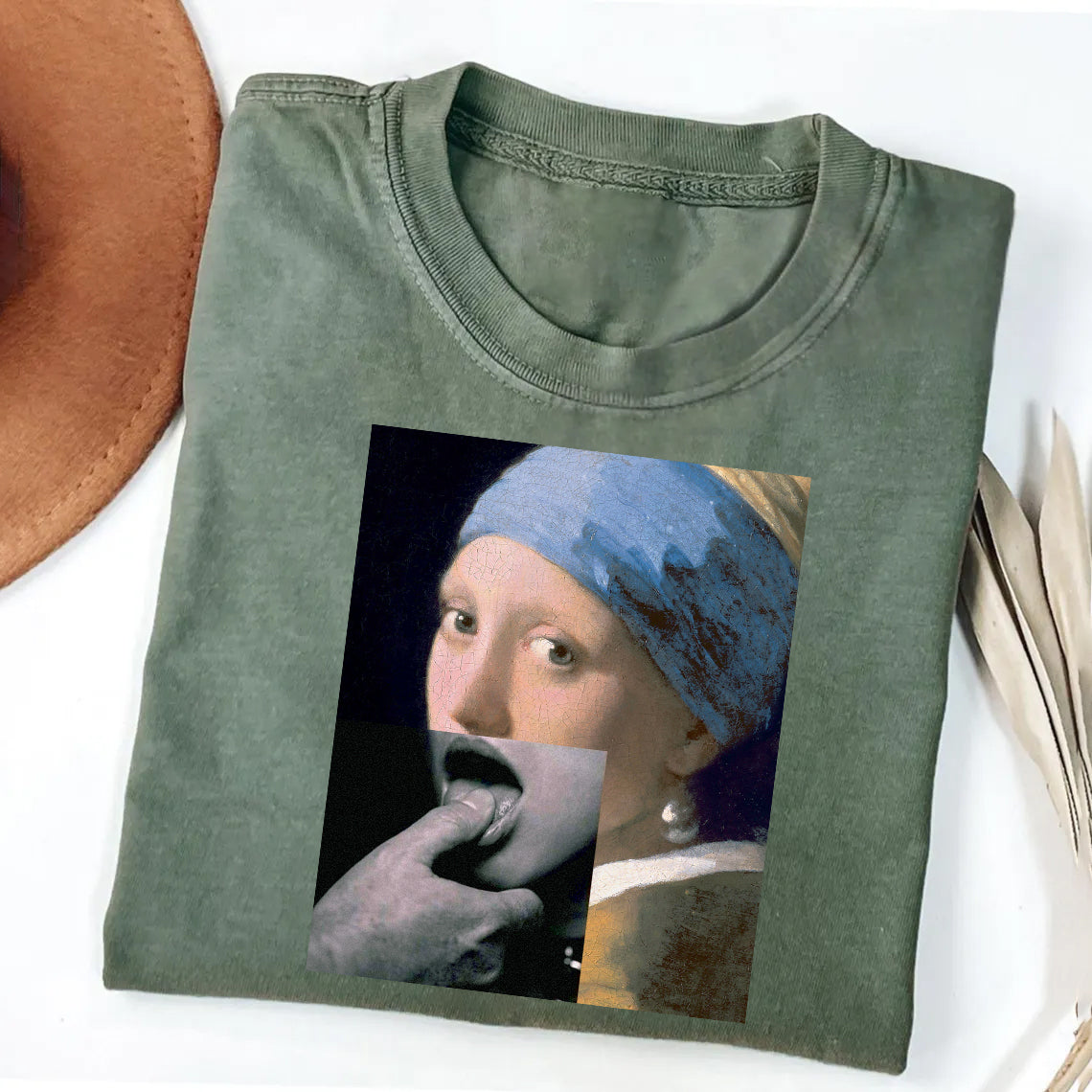 Art Collage Graphic T-Shirt