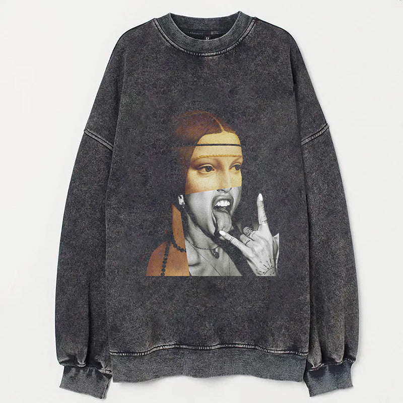 Artistic Graphic Print T-Shirt with Unique Design for Men Women Casual Wear Fashion Tee