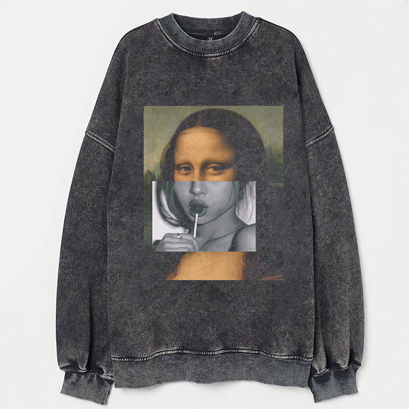 Mona Lisa Art Print Graphic T-Shirt