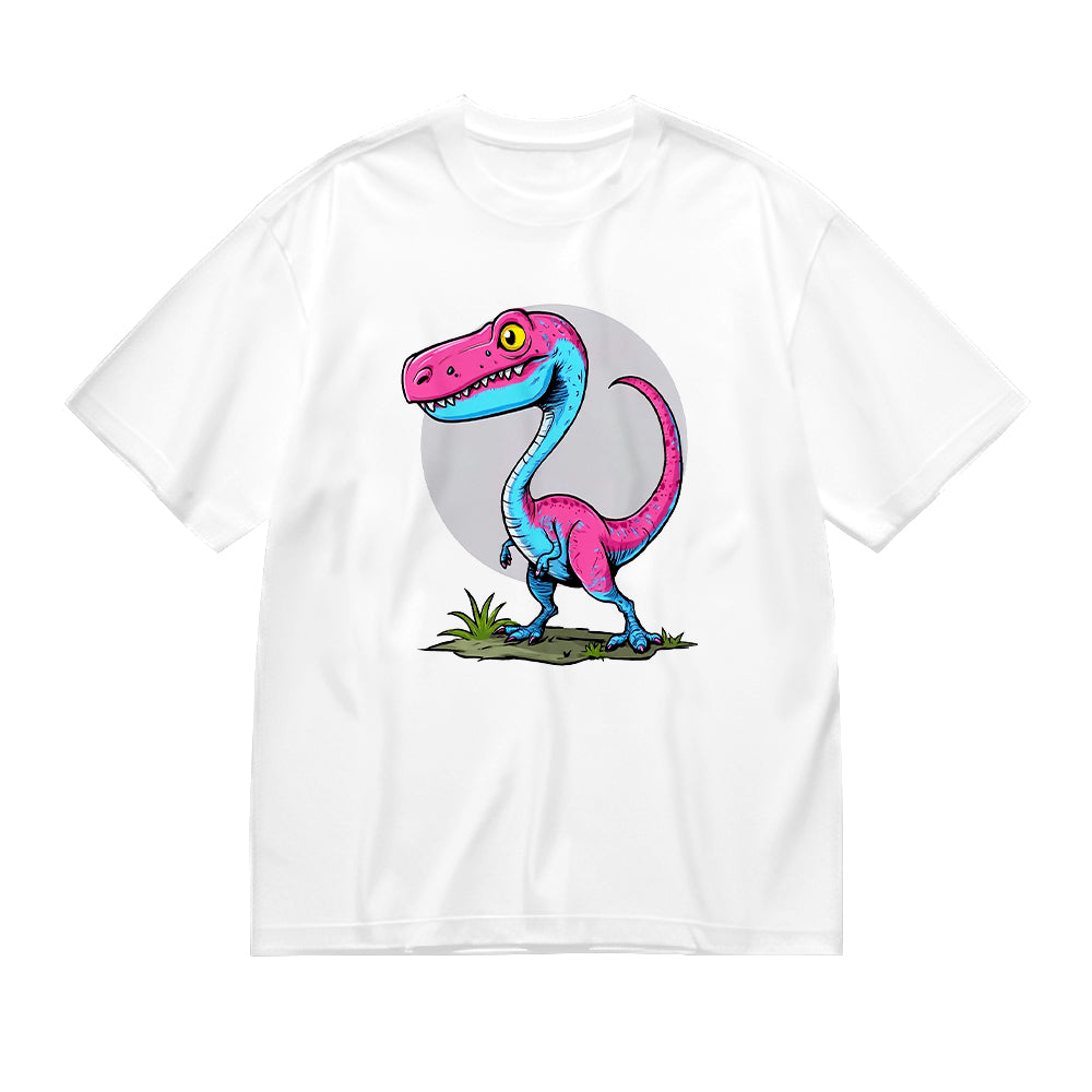 Cute Dinosaur Graphic T-Shirt