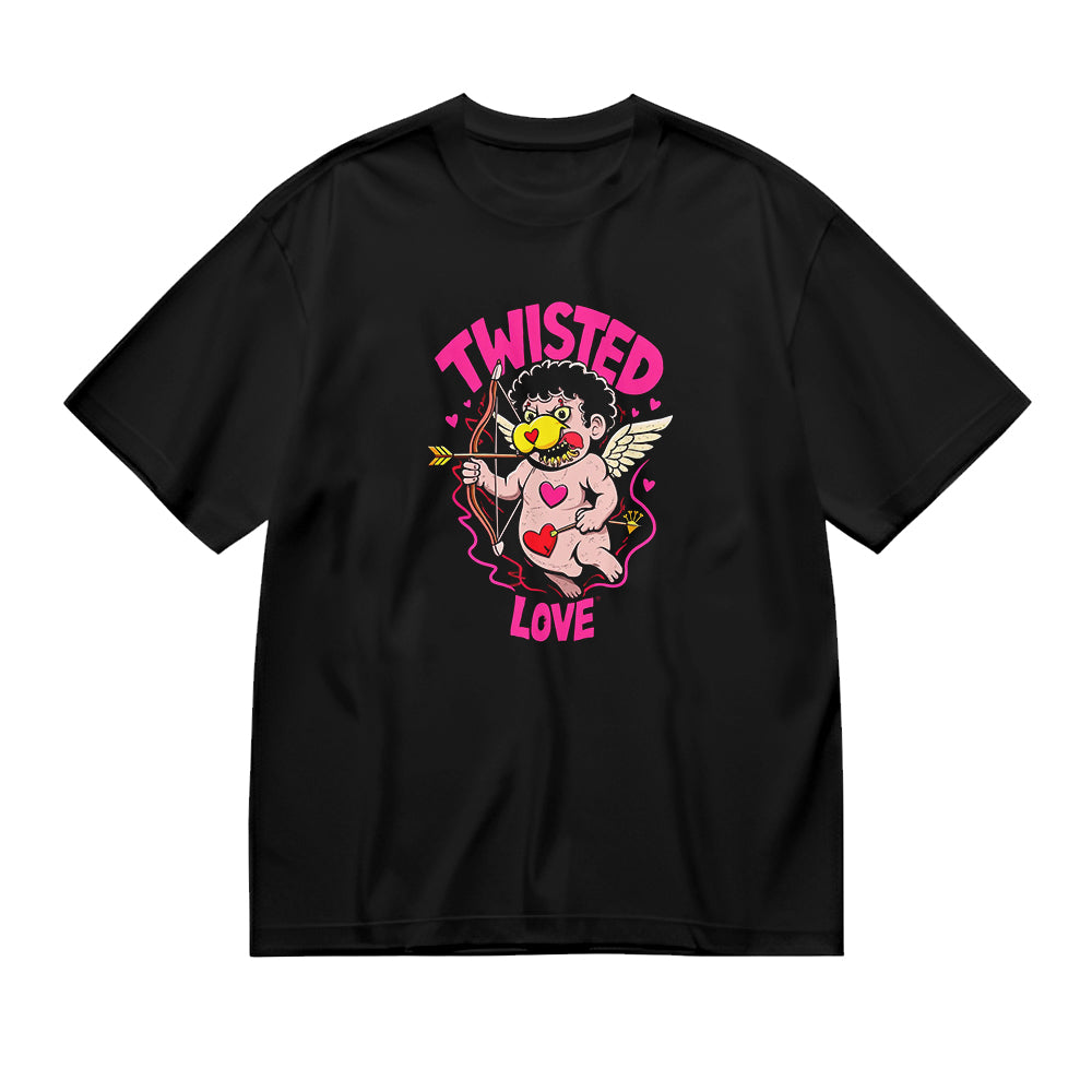 Twisted Love Cupid Graphic T-Shirt