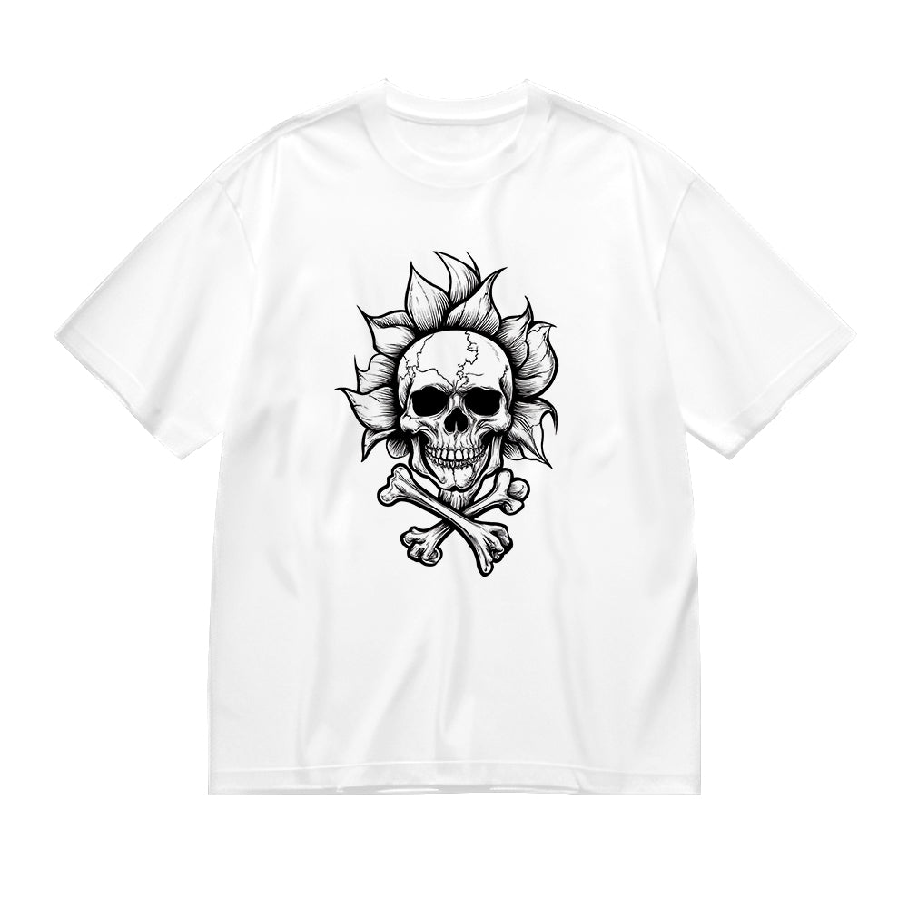 Skull and Crossbones Graphic T-Shirt