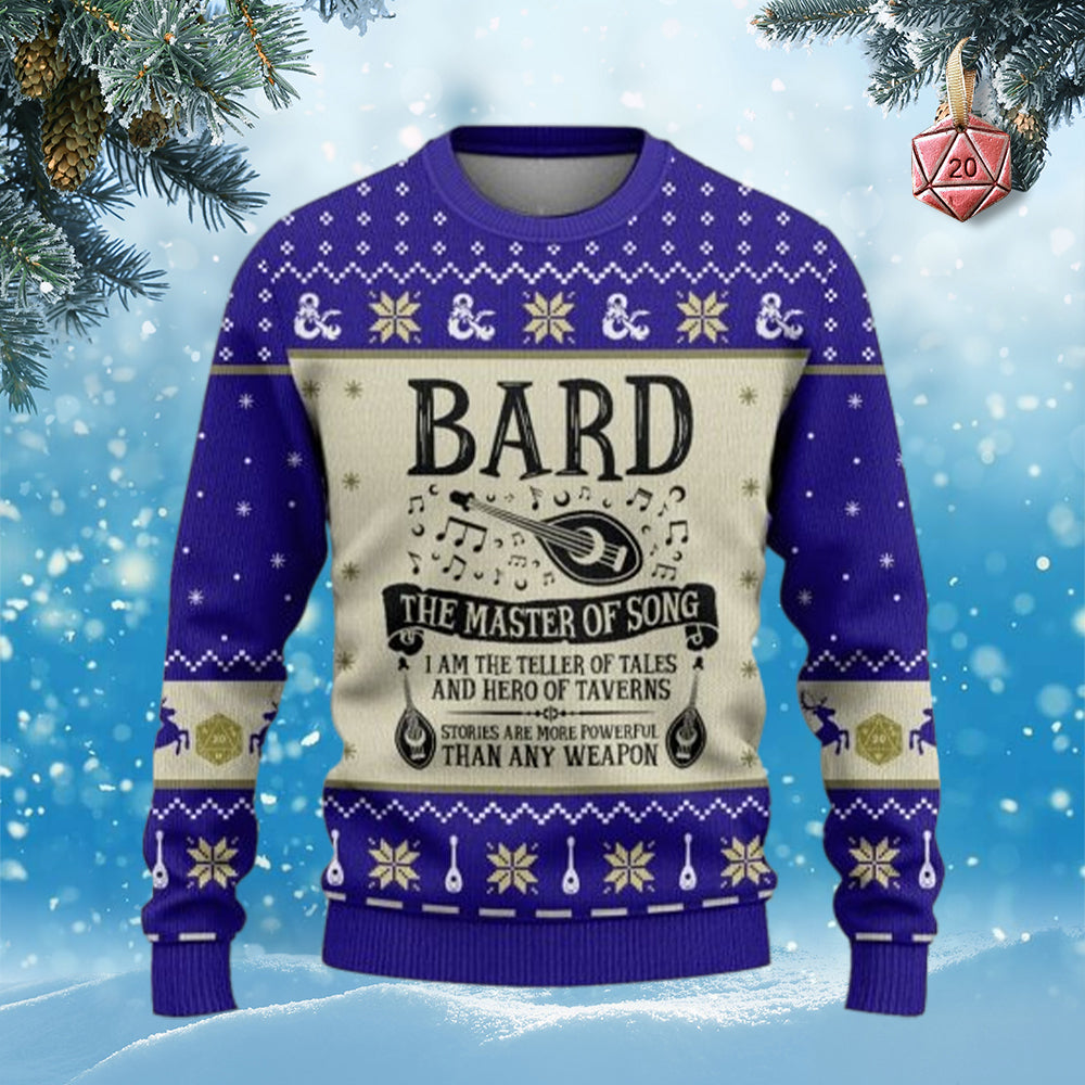 DND CLASSES BARD-2 SWEATER