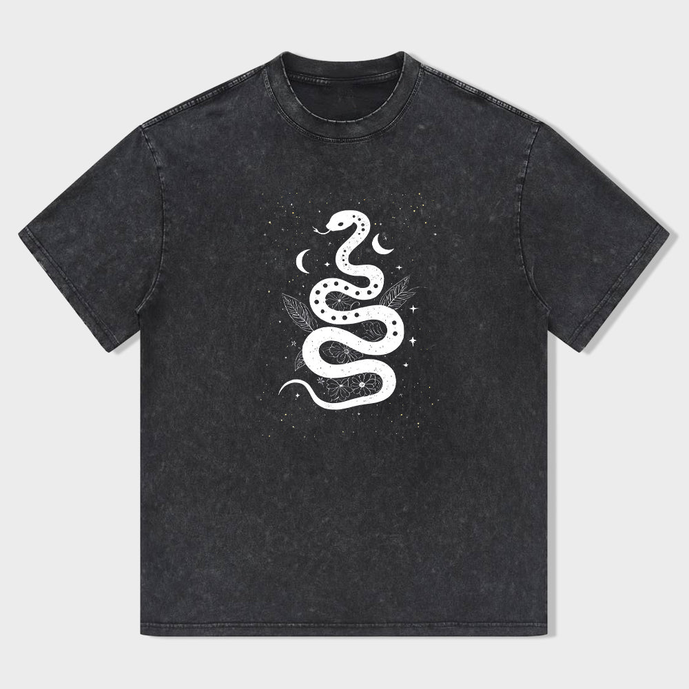 Snake Design Graphic T-Shirt
