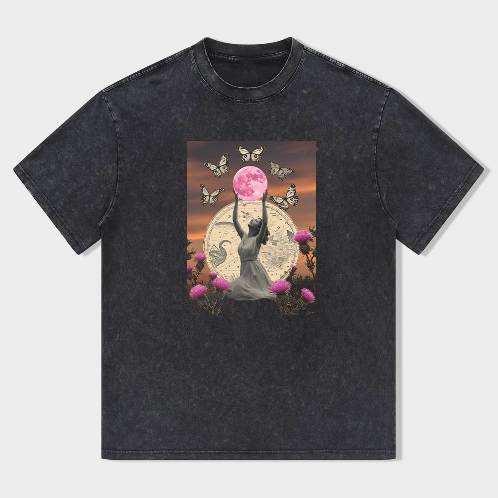Mystical Moonlight Owl T-Shirt