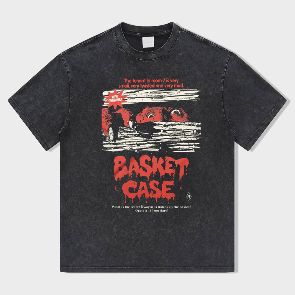 Peeping Tom Acid Wash T-Shirt - heygraff
