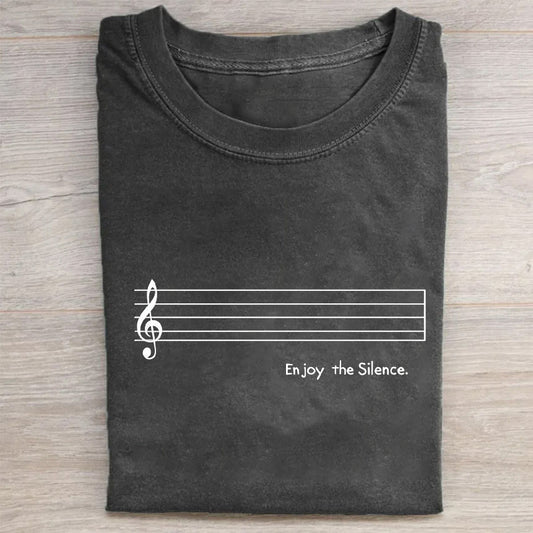 Music Note Graphic T-Shirt