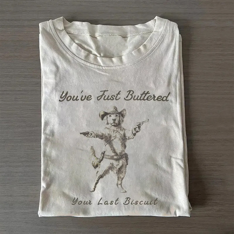 Golden Retriever Cowboy T-shirt